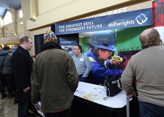 Millwrights booth